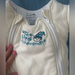 Magic Merlin sleep suit - yellow unisex 3-6 months